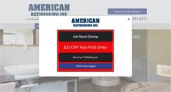 Desktop Screenshot of americanrefinishing.net